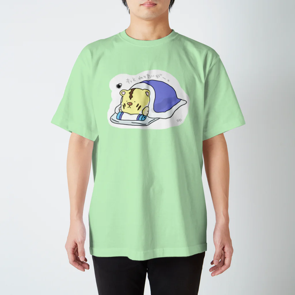 はちよんごのもっとねてたいがー スタンダードTシャツ