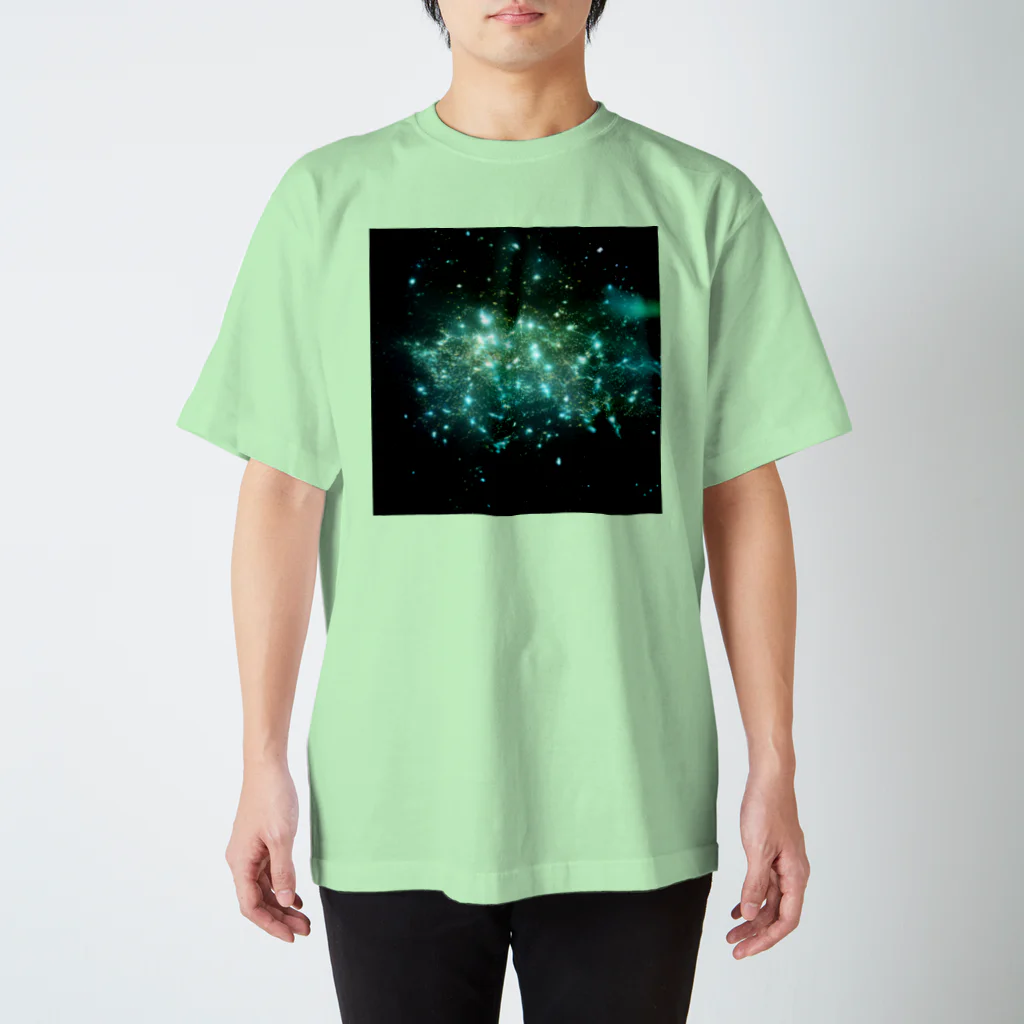 ゴリーメイソンのEmerald galaxy スタンダードTシャツ