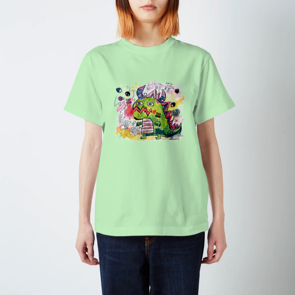 Gemo こうだともこの怪獣グオグオ スタンダードTシャツ