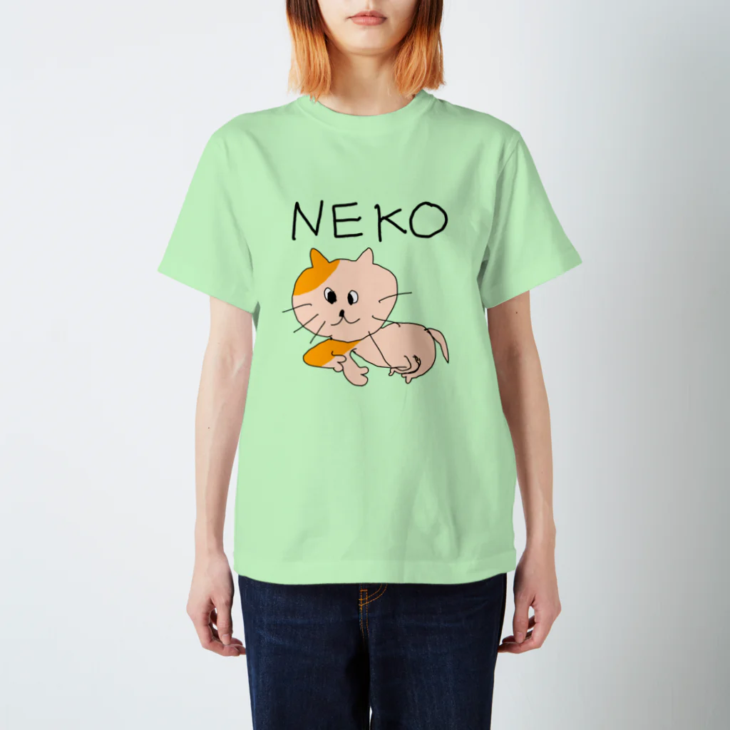 オリエぺんぎんのNEKO スタンダードTシャツ