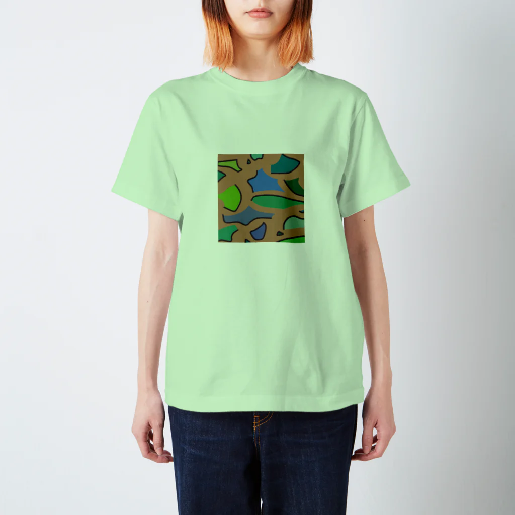 cute_eggs0596のアート(恐竜柄) Regular Fit T-Shirt