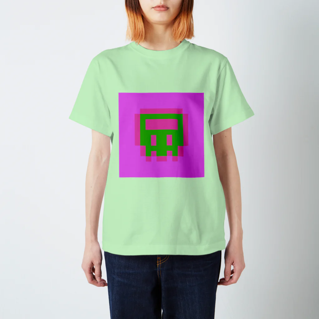 ᵗᵒˡᵘのPixelglyph #09479 Regular Fit T-Shirt