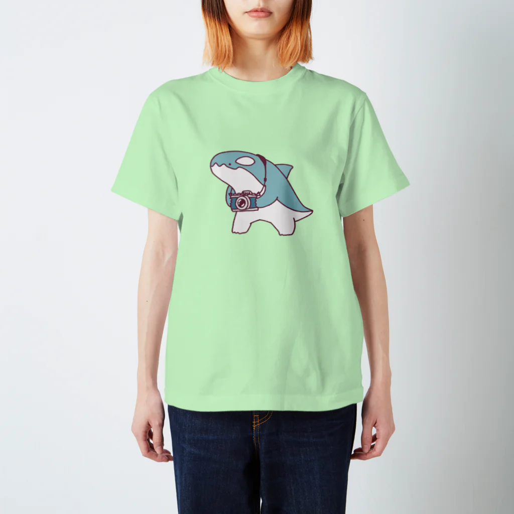 シャチモの写活シャチモ Regular Fit T-Shirt