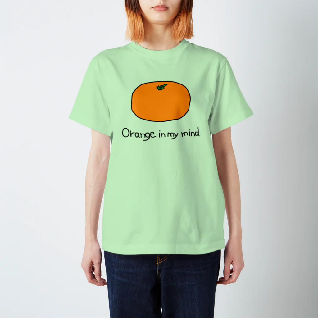 フェス王国🍊👑の着る、Orange in my mind。 スタンダードTシャツ