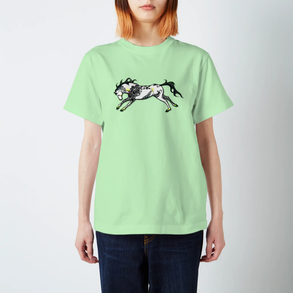 みのりのトライバル馬 スタンダードTシャツ