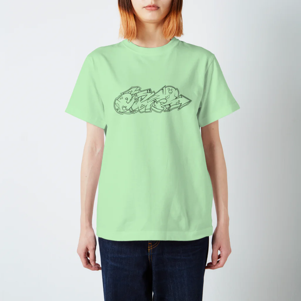 銀河旋風亭クライマ→のクライマ→HIPHOPグラフィティー Regular Fit T-Shirt