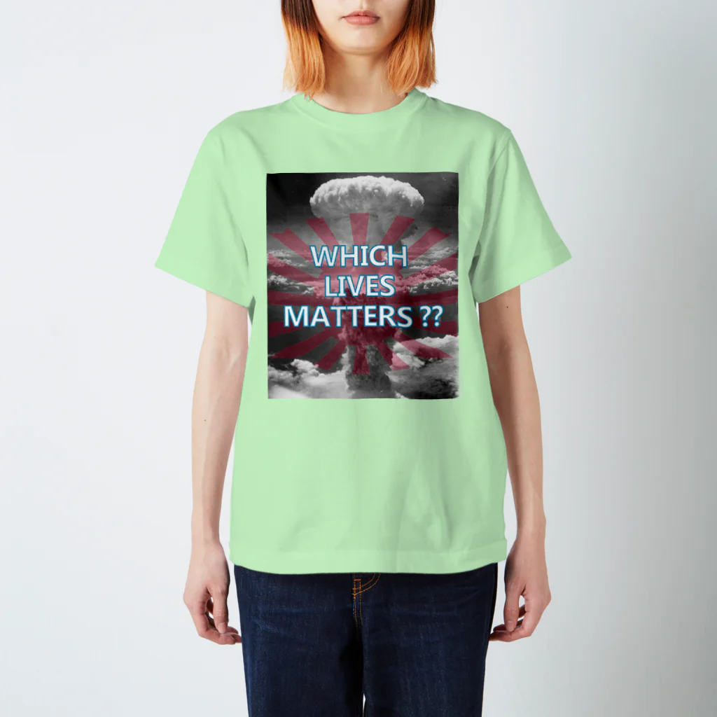 office SANGOLOWのWHICH LIVES MATTERS?? Regular Fit T-Shirt