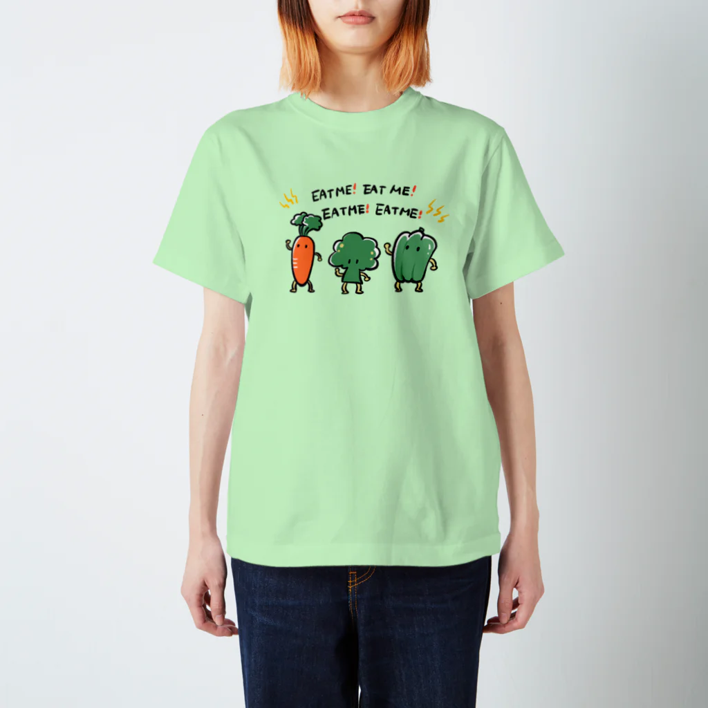 MIKIの野菜を食べて！ スタンダードTシャツ