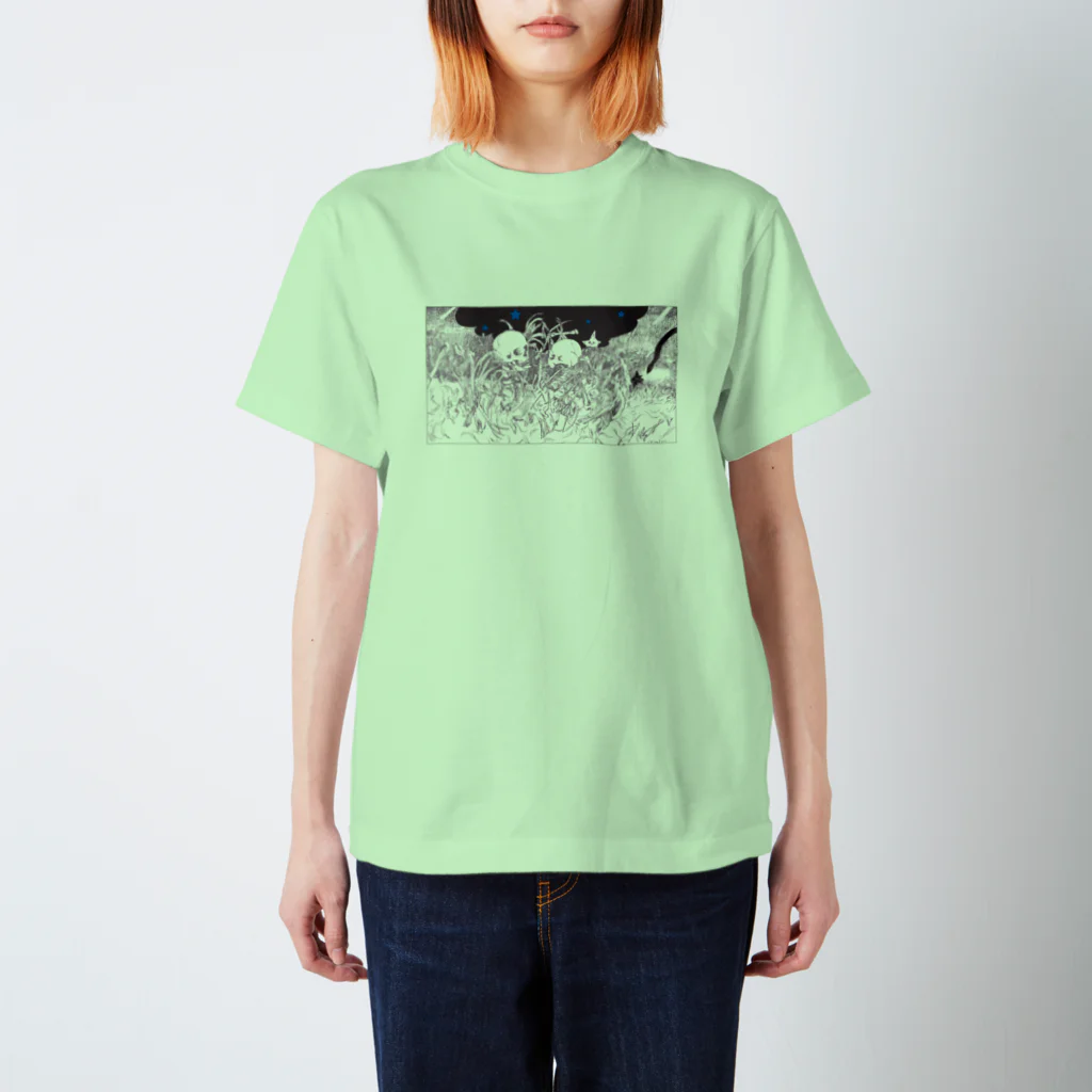 KENICHI NAGAI -SUZURI shop-の折々の夢 Regular Fit T-Shirt