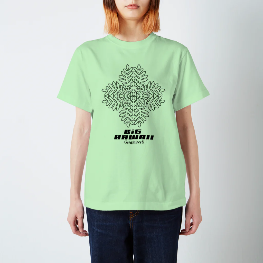 GraphicersのHawaiian Quilt スタンダードTシャツ