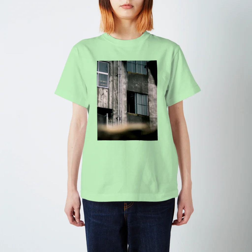 ハラシバキ商店の心霊写真(窓の女) スタンダードTシャツ