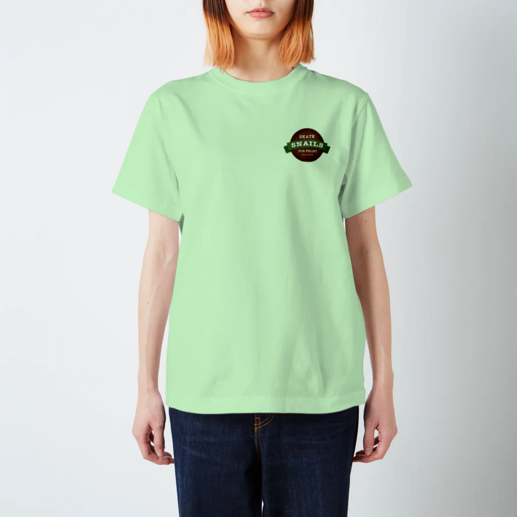 SNAILSkateboardのsnails Tシャツ Regular Fit T-Shirt