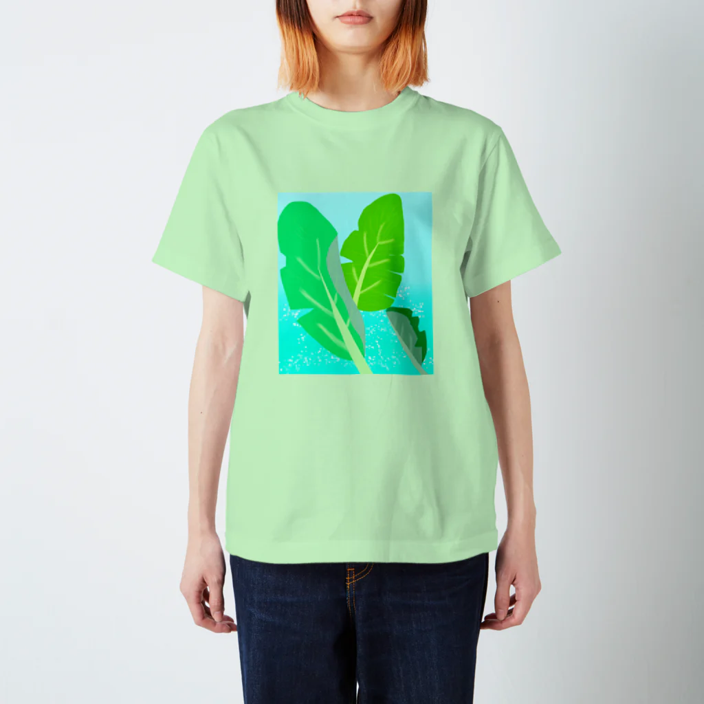 R☆worldのバナナの葉 Regular Fit T-Shirt