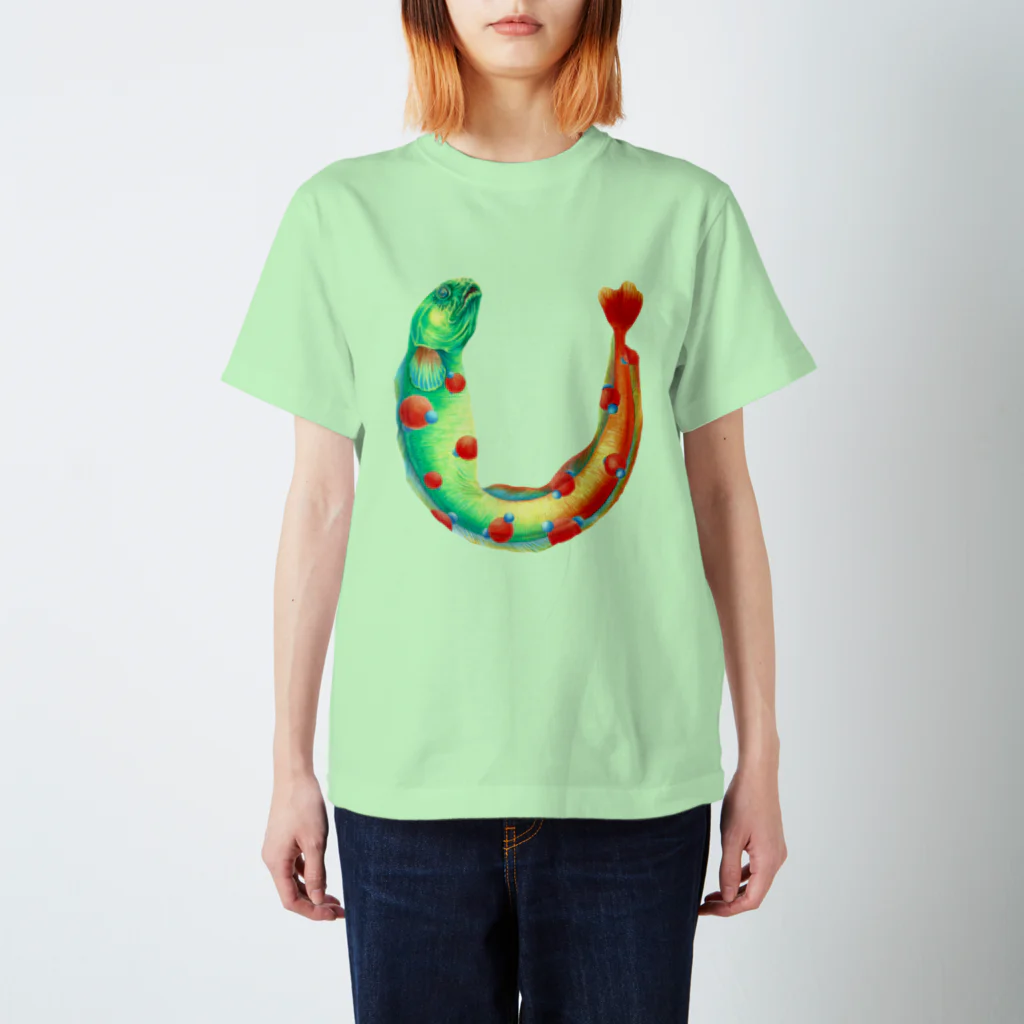 Botanical STUDIOの"U"  Wonderalphabet Regular Fit T-Shirt