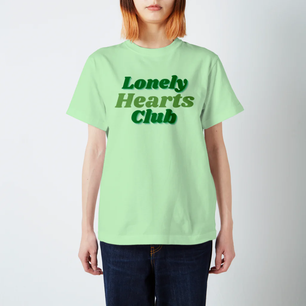 Lonely Hearts Clubのlonely hearts club (green) スタンダードTシャツ