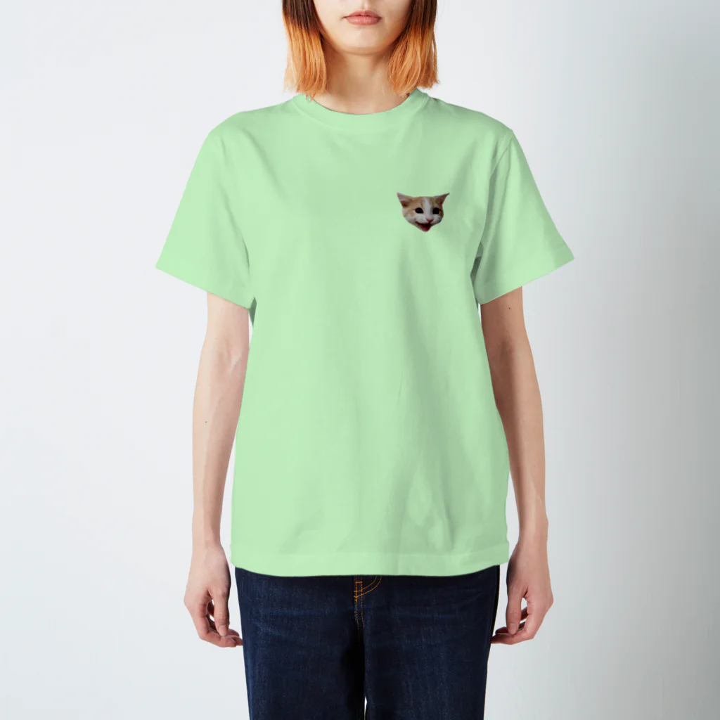 ちえまる商店のにゃーっともなちゃん Regular Fit T-Shirt