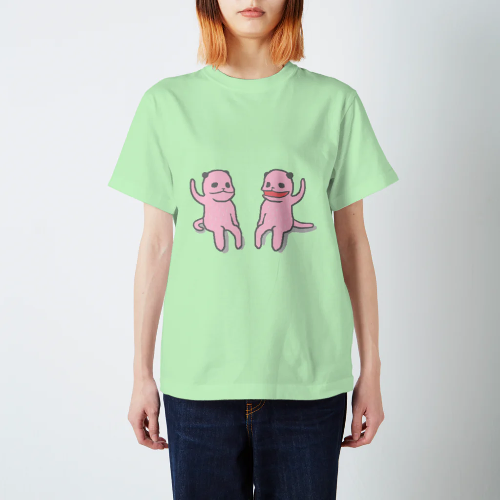 カレーゴハンナーのパンダバクタン(生まれたて) Regular Fit T-Shirt