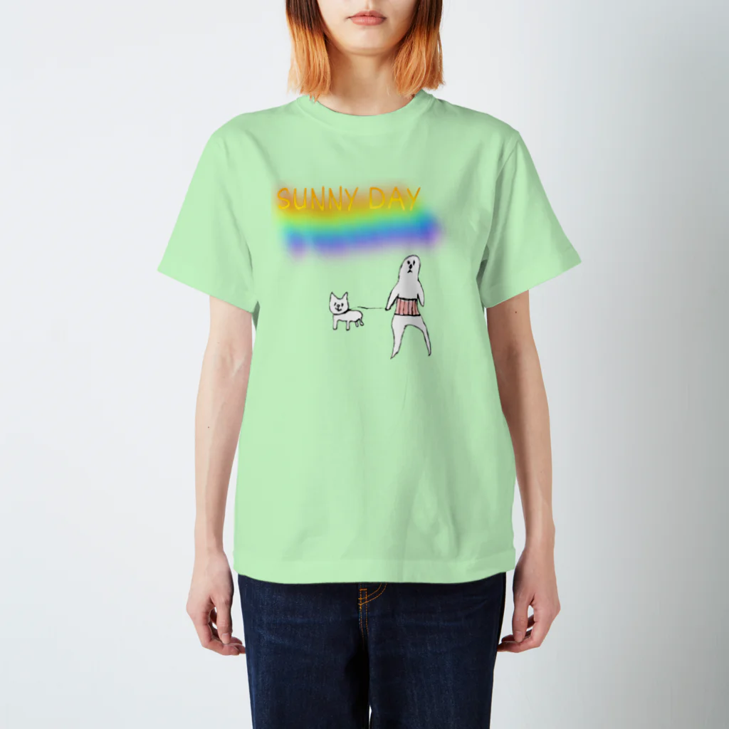 お味噌ちゃん👺LINEスタンプものSUNNY DAY Regular Fit T-Shirt