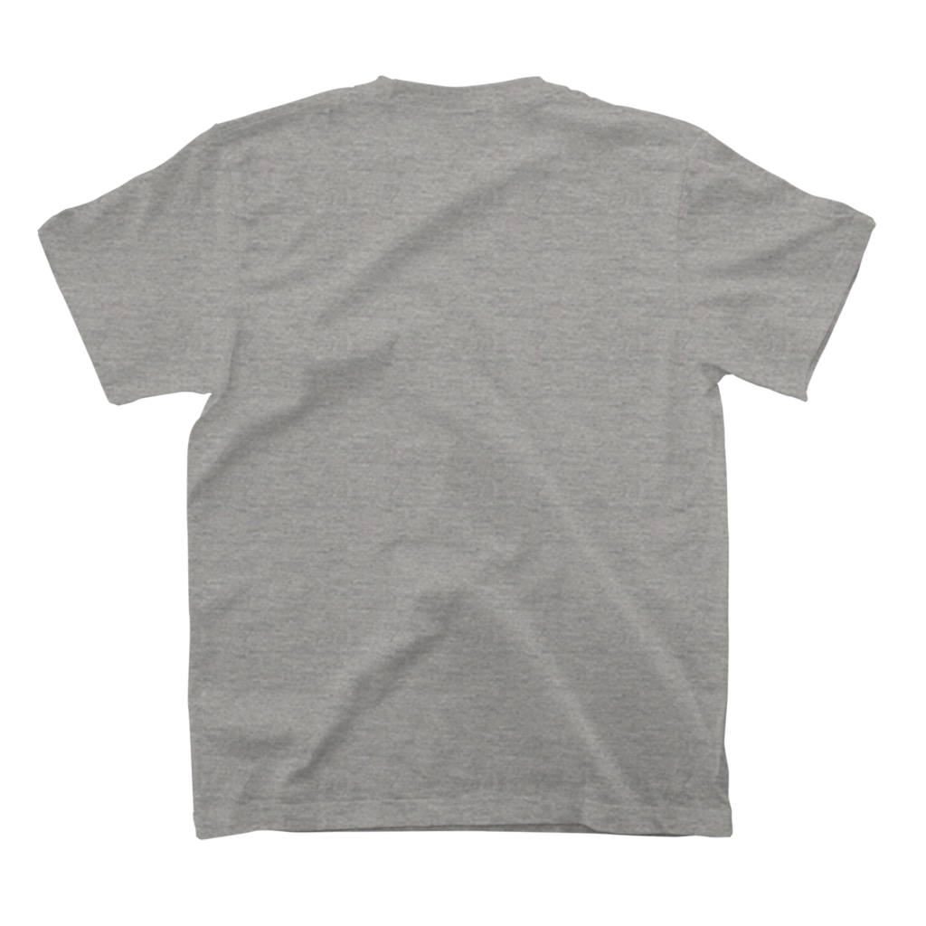 2753GRAPHICSのいぬまちTEE（モノクロ） Regular Fit T-Shirtの裏面