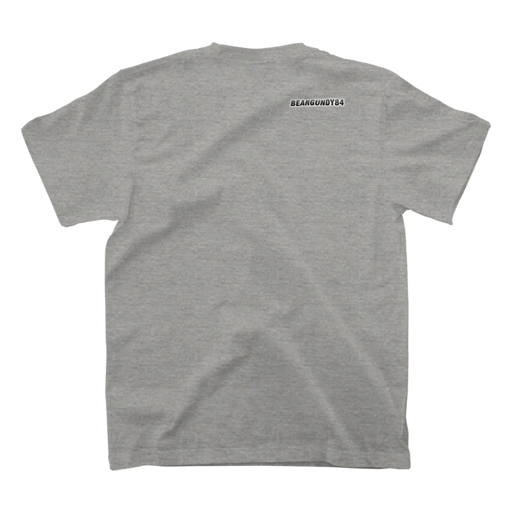 BEARGUNDYのリモコン Regular Fit T-Shirtの裏面