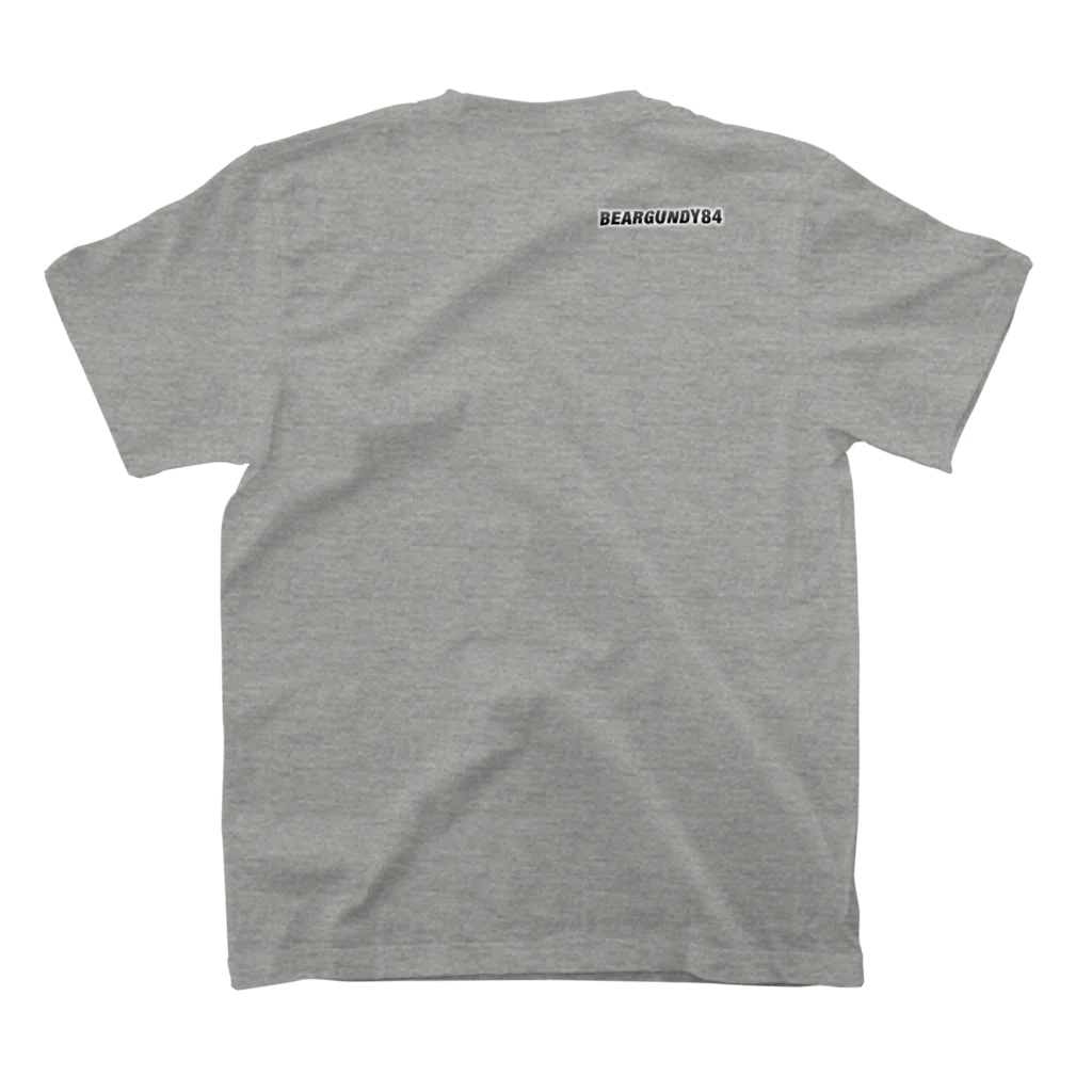 BEARGUNDYのWild & Tough Regular Fit T-Shirtの裏面