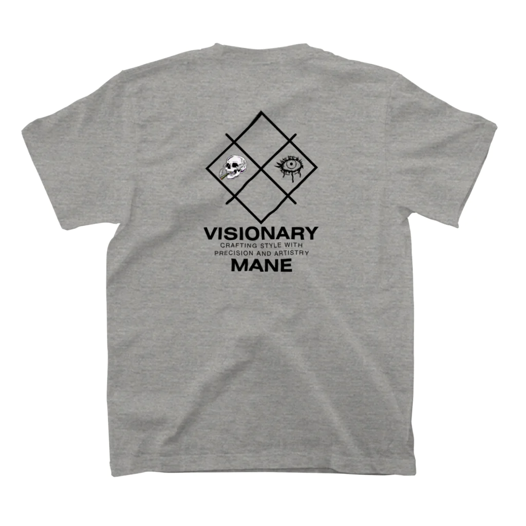 CHIBE86のVisionary Mane スタンダードTシャツの裏面