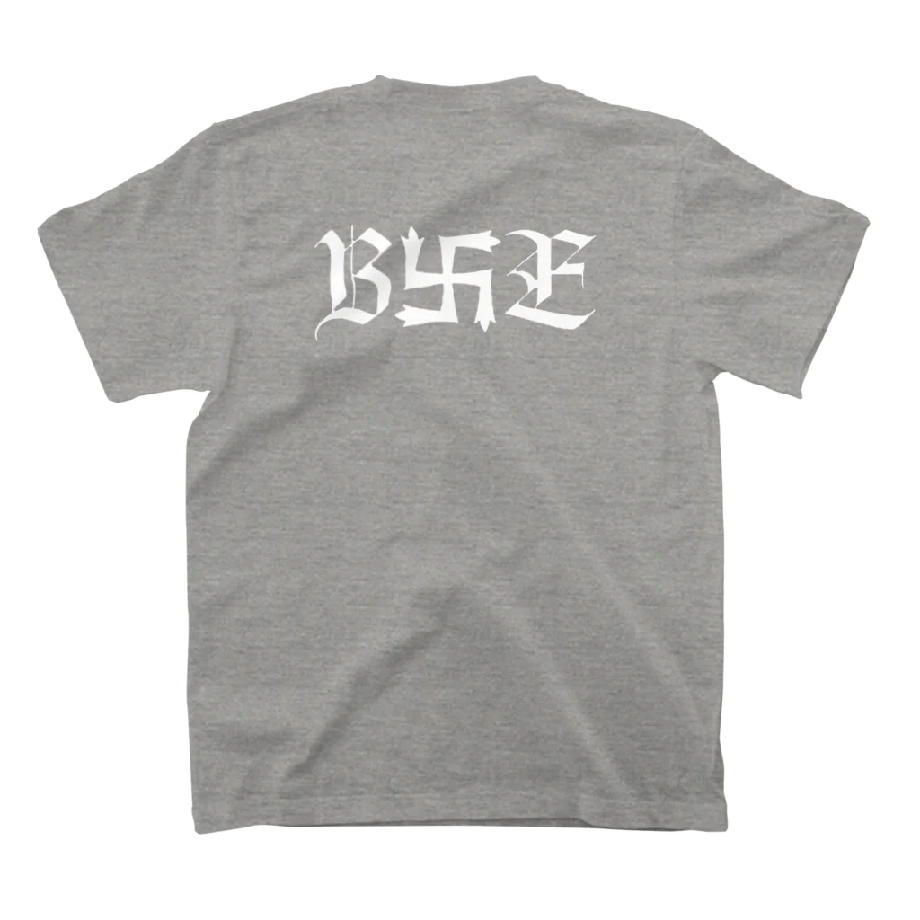 BLACK卍EMPEROR SHOPのB卍Eデザイン　白 Regular Fit T-Shirtの裏面