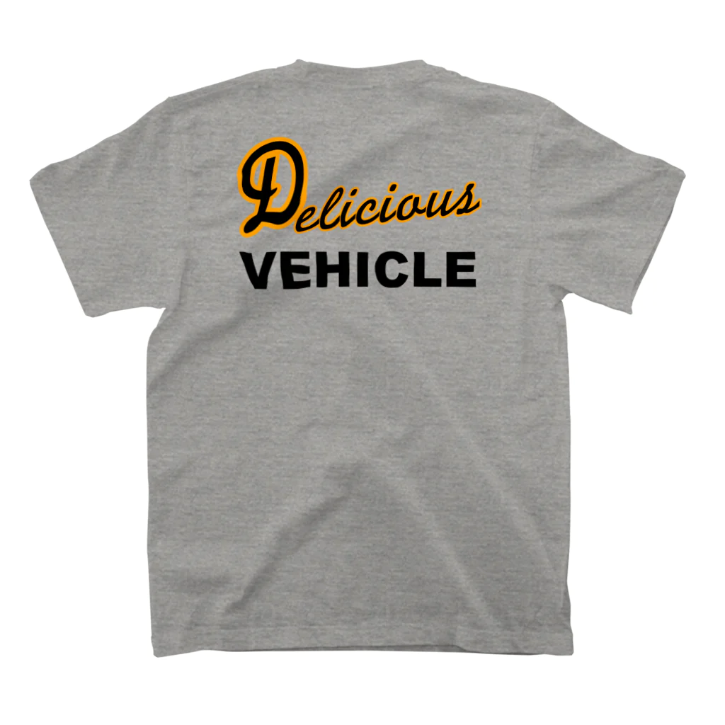 Delicious VEHICLEのsimple letter type1 スタンダードTシャツの裏面