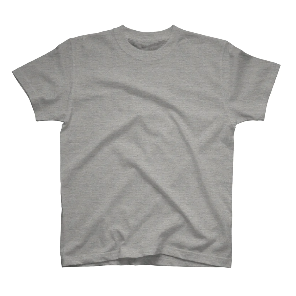 雁花工房（寄付アイテム販売中です）のハクガン家紋（寄付付き） スタンダードTシャツ