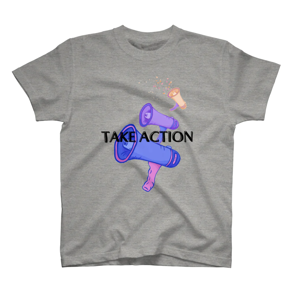 ra:commのTAKE ACTION スタンダードTシャツ