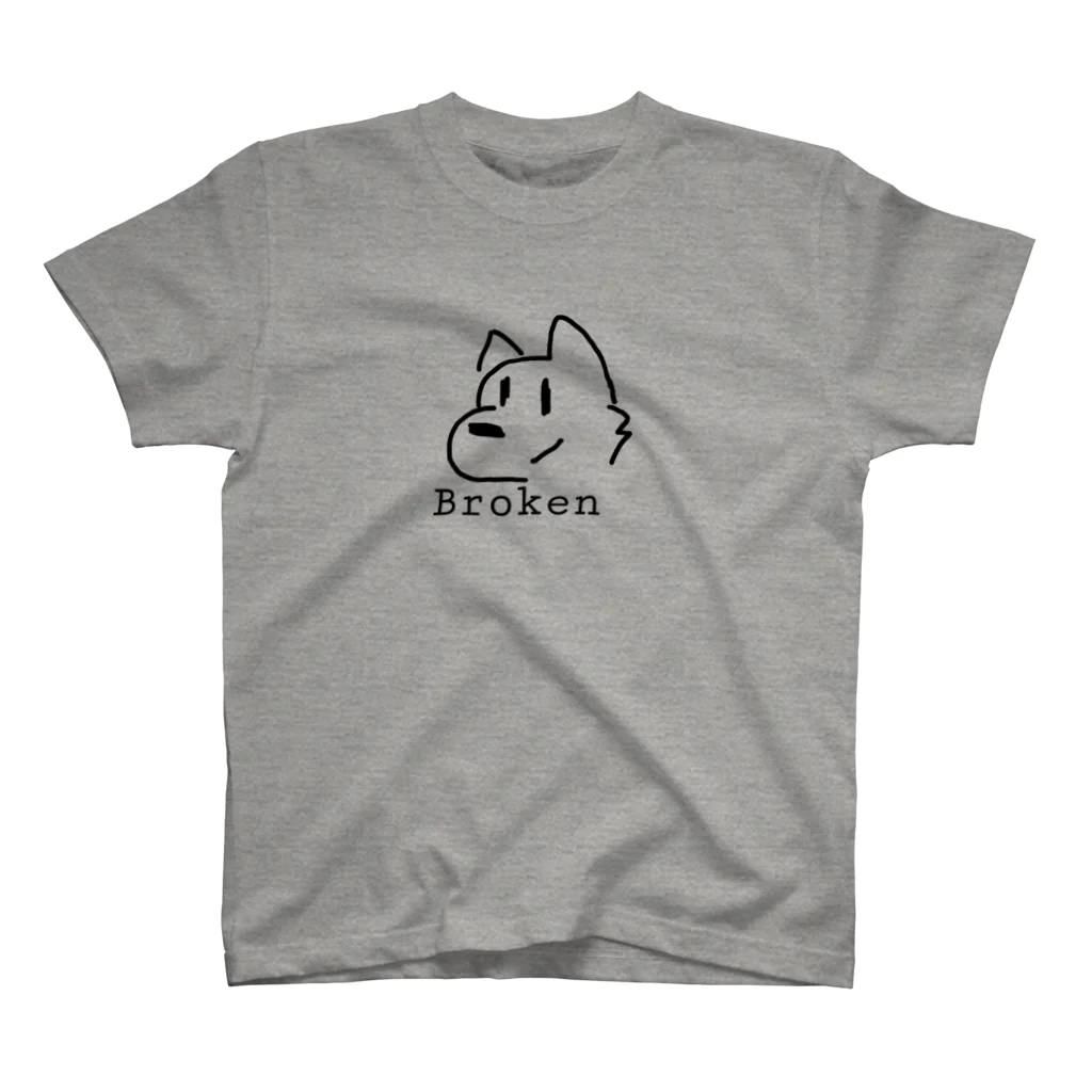 nyuchin44のBroken Regular Fit T-Shirt