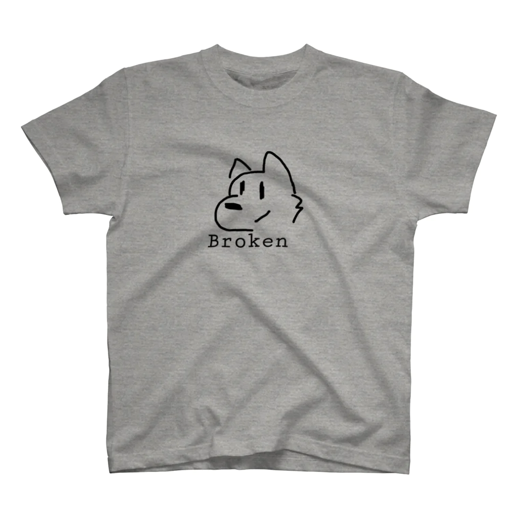 nyuchin44のBroken スタンダードTシャツ