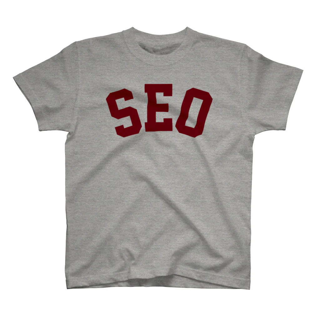 ゴンのSEO（えんじ） スタンダードTシャツ