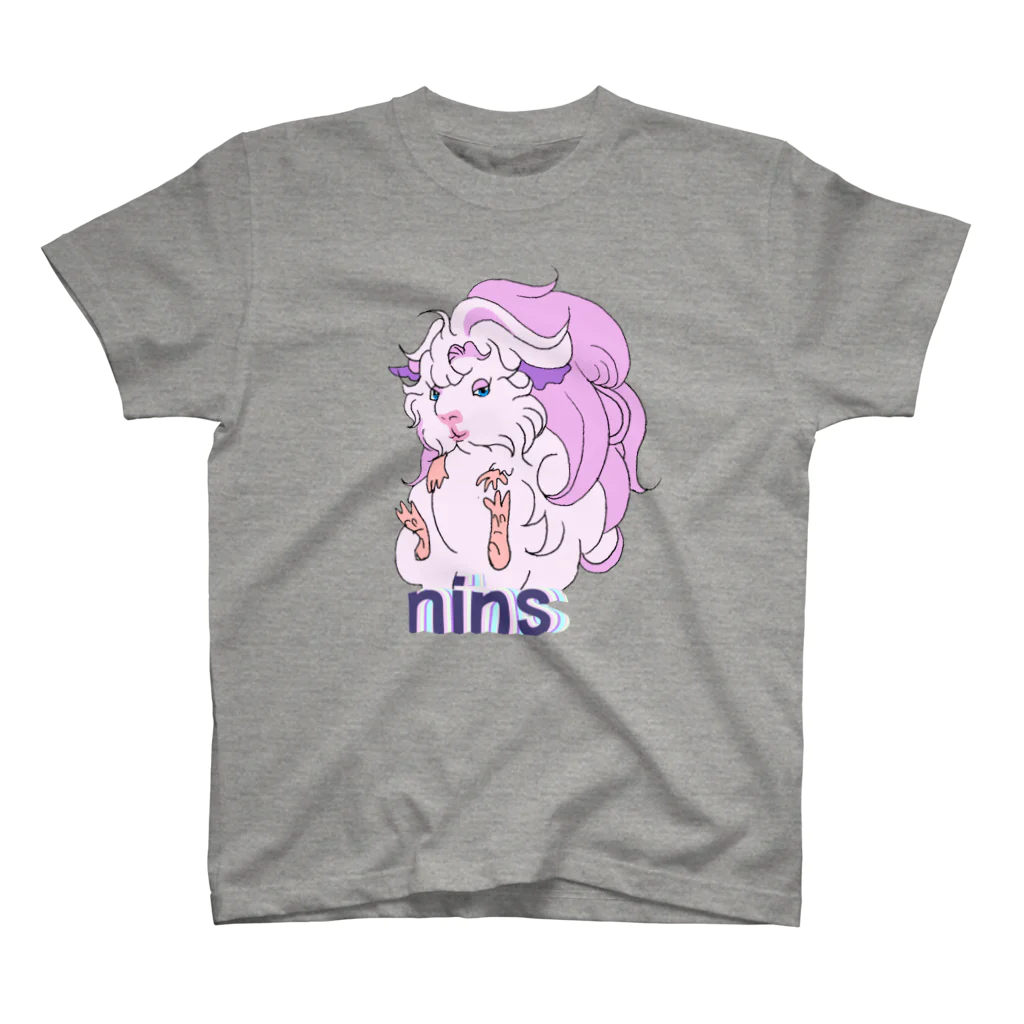 nins・にんずのguinea pig princesses スタンダードTシャツ