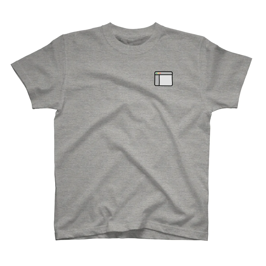 モンブランのWINDOW mini Regular Fit T-Shirt