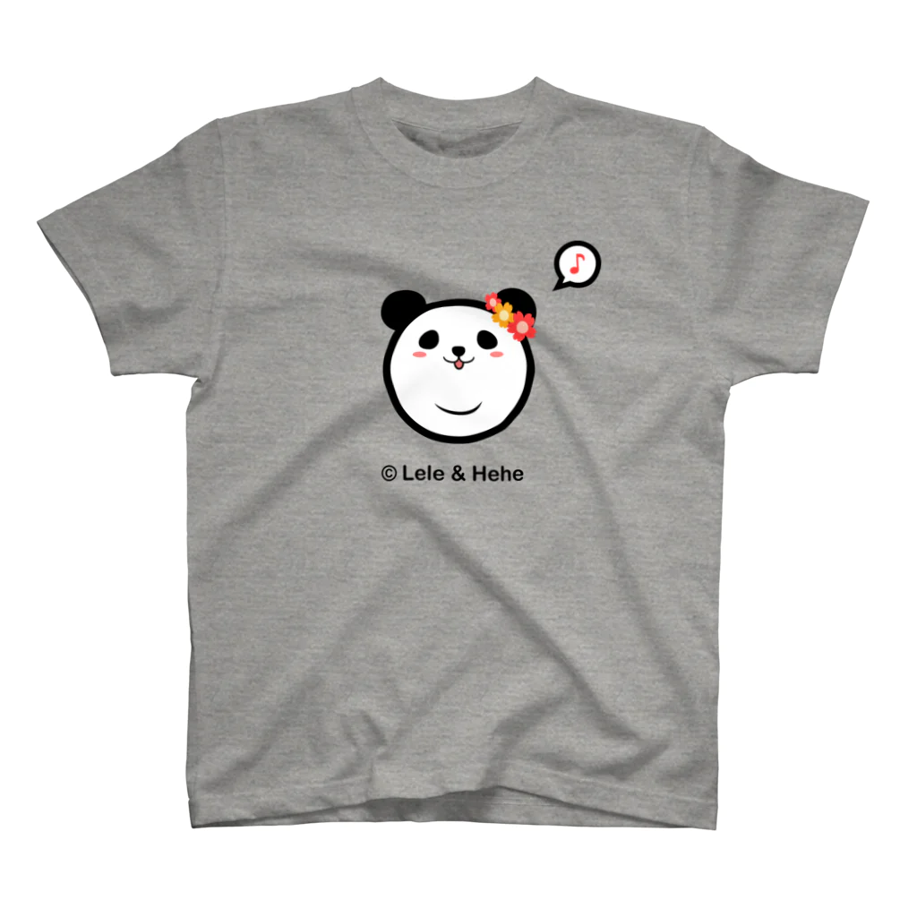 天工房のPanda Lele&HeheのTシャツ（Hehe） スタンダードTシャツ