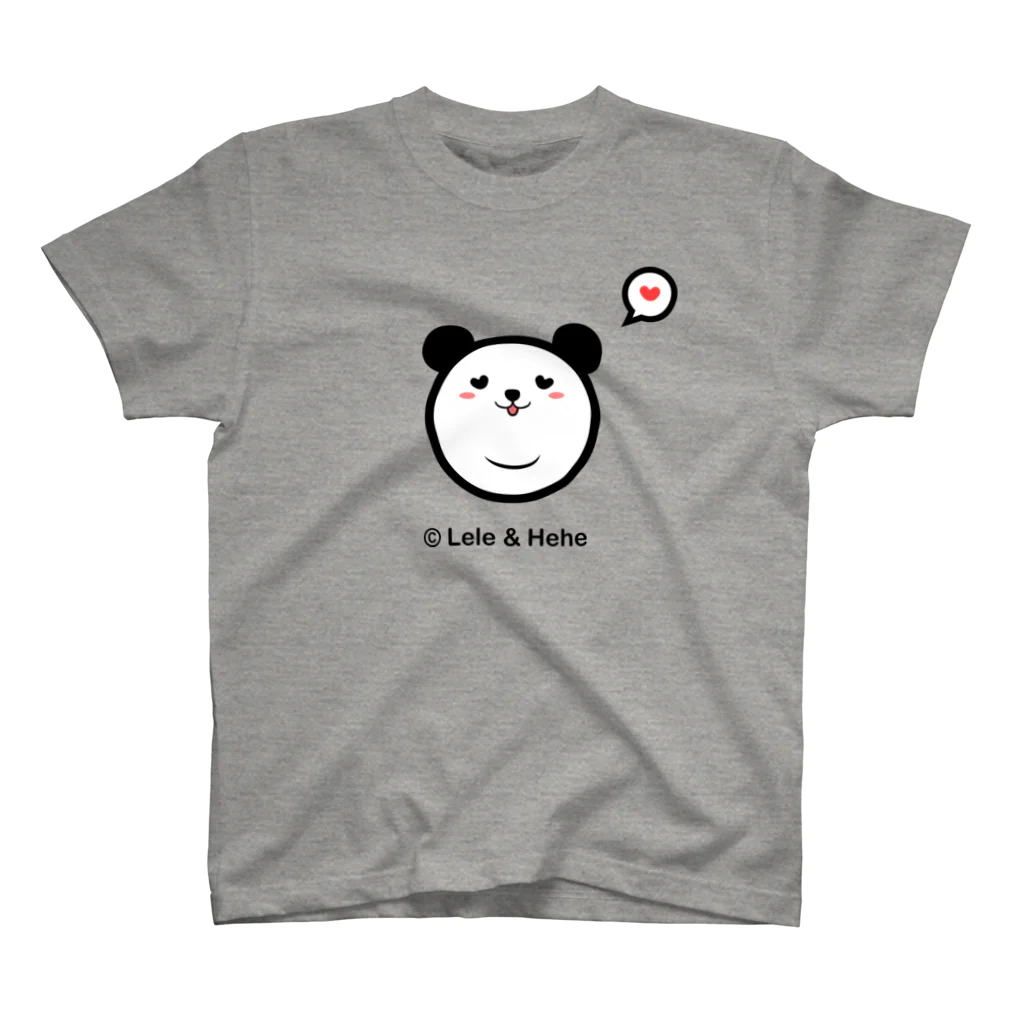 天工房のPanda Lele&HeheのTシャツ（Lele） スタンダードTシャツ