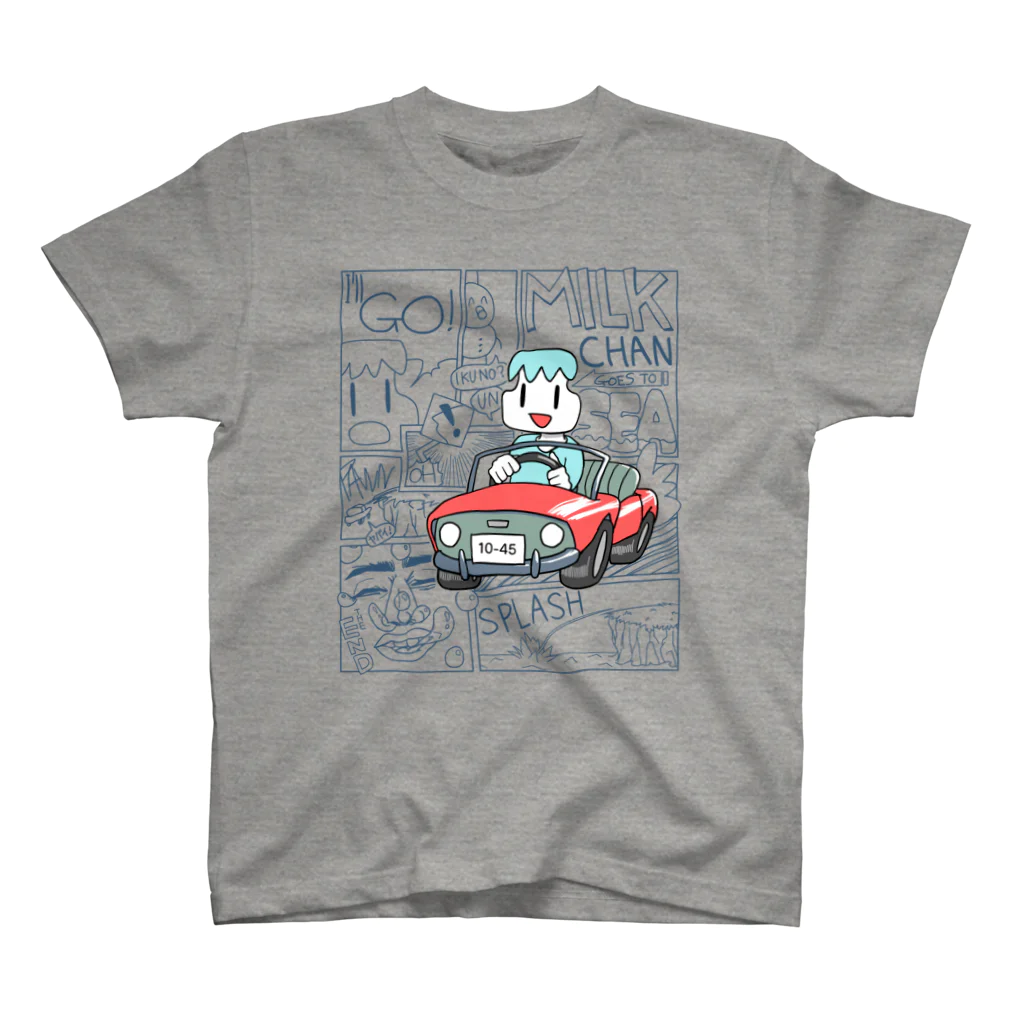 ミルクちゃんの店の夜行車 スタンダードTシャツ