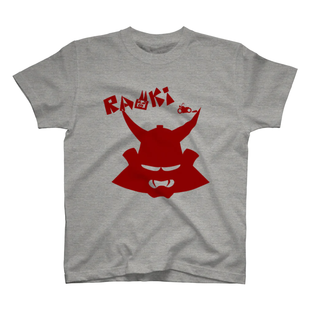 RAMUKiのRAMUKi兜（darkred） Regular Fit T-Shirt