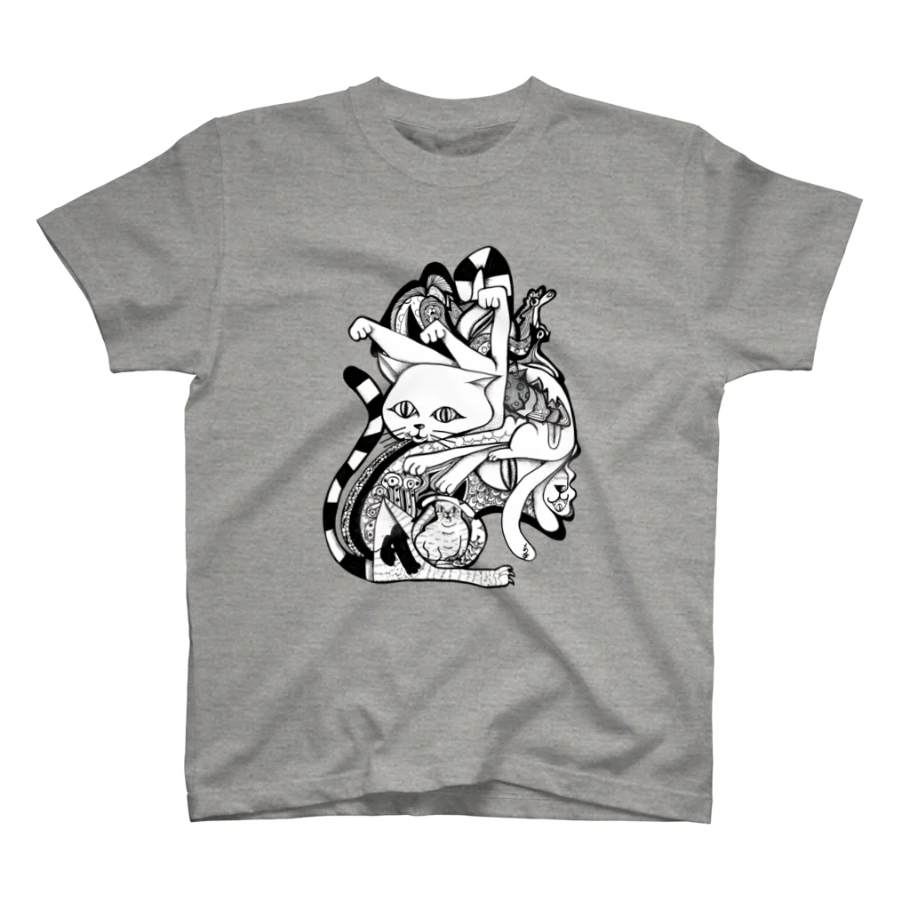 あたしよしこのネコ猫パンチ Regular Fit T-Shirt