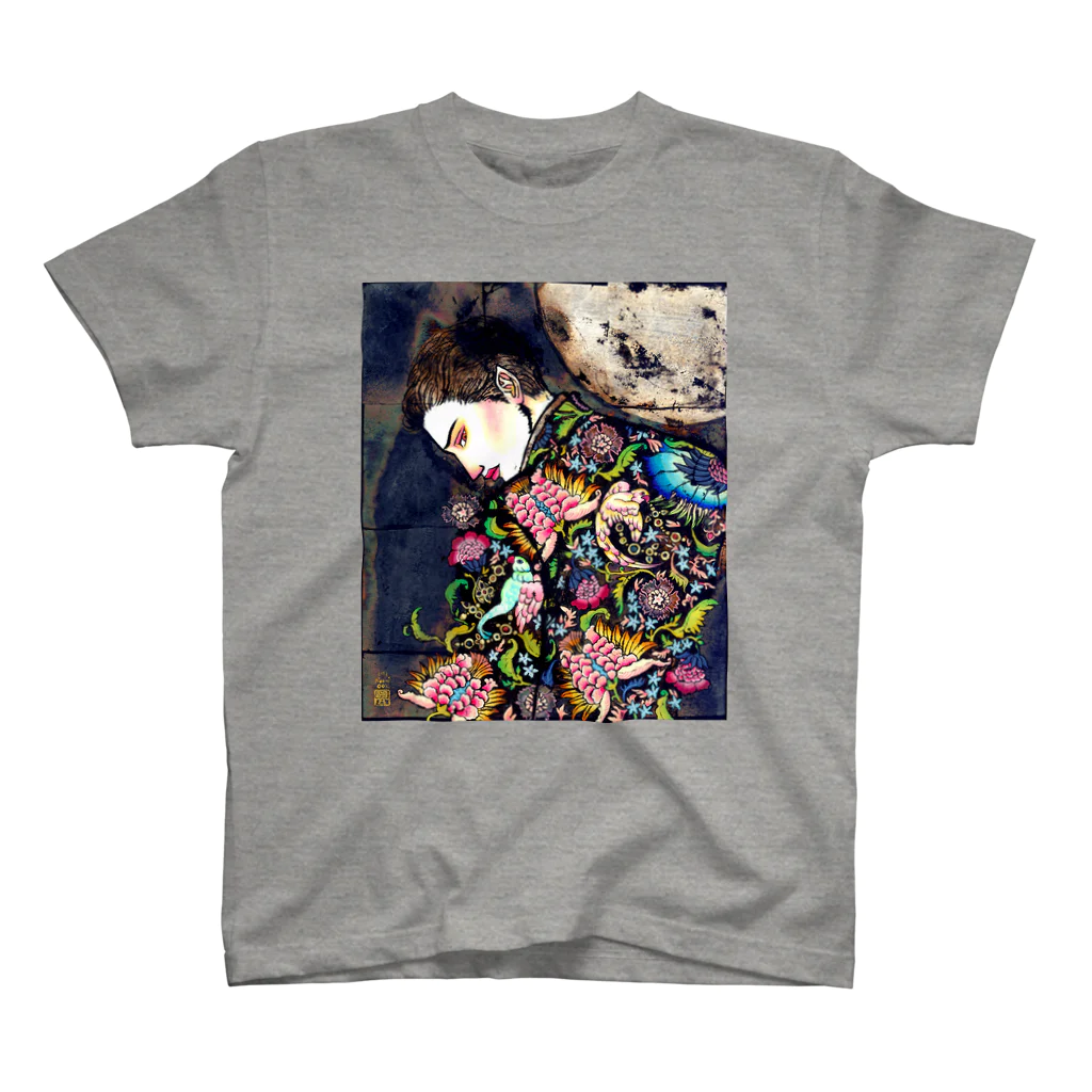 mingo-Edenの花喰鬼 Regular Fit T-Shirt