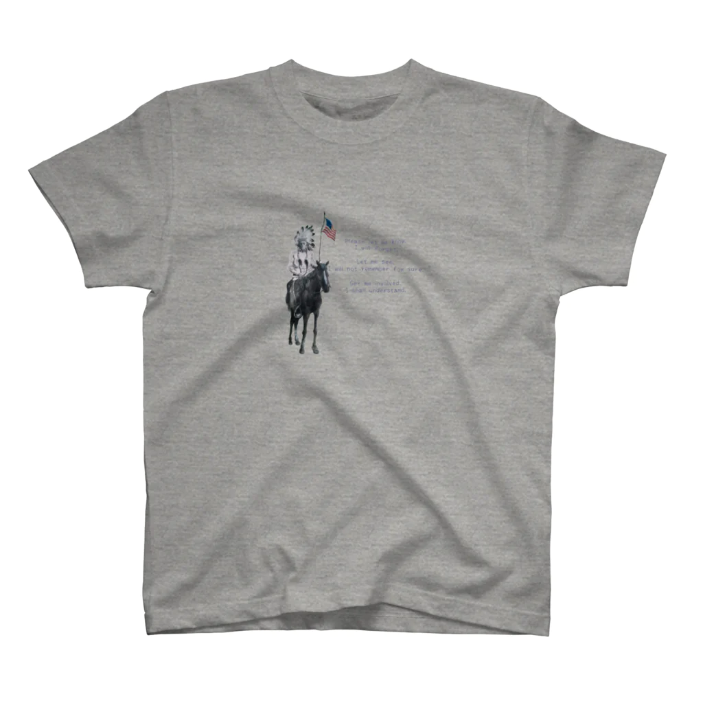 京極👓🎩のインディアン Regular Fit T-Shirt