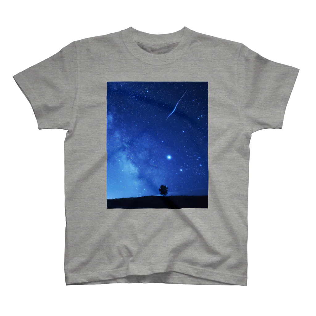 nordmint　(ノルドミント)の星が降る夏の夜空2 Regular Fit T-Shirt