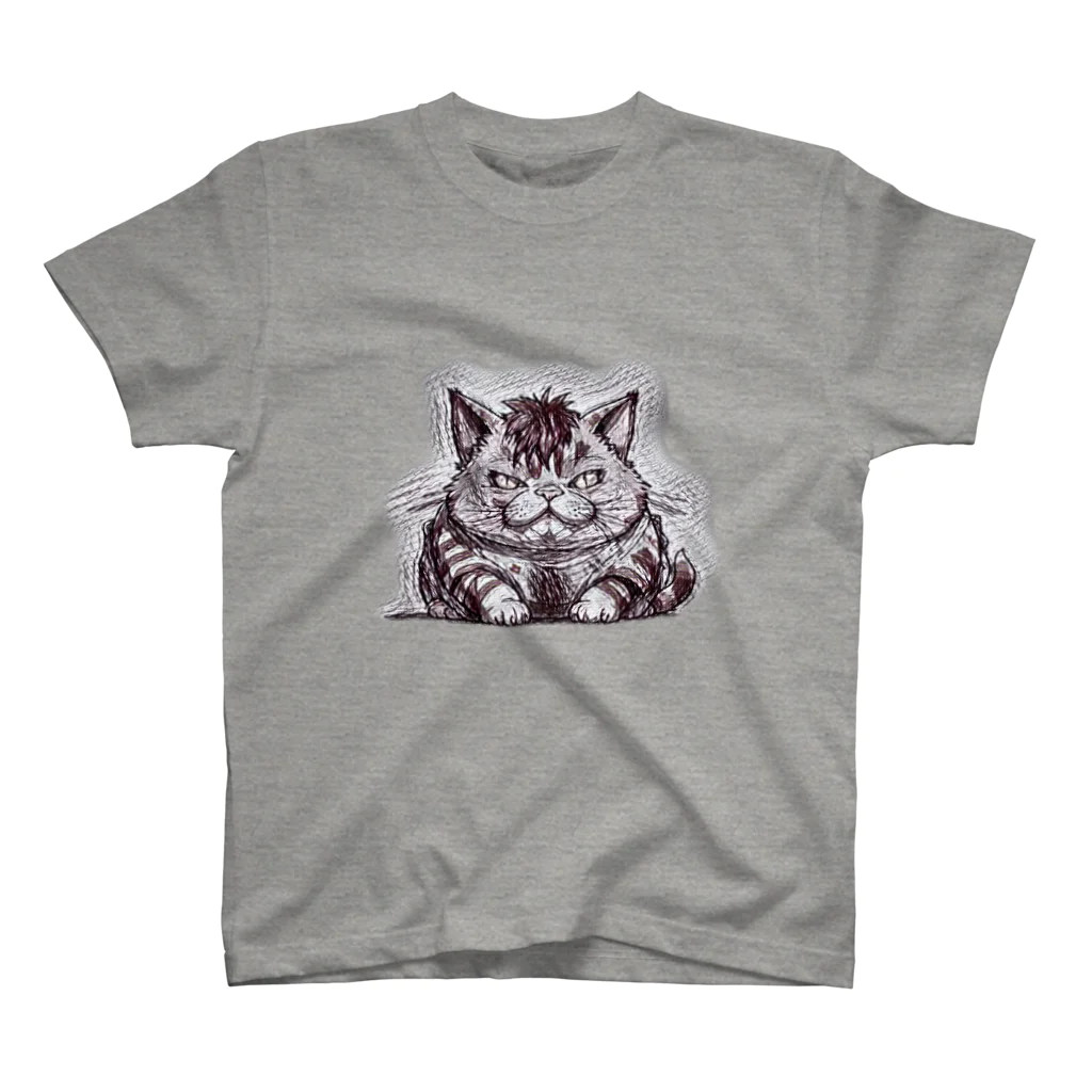 ＳＰＹＤＥＲＬＥＧＳの餌をくれBYふて猫 Regular Fit T-Shirt