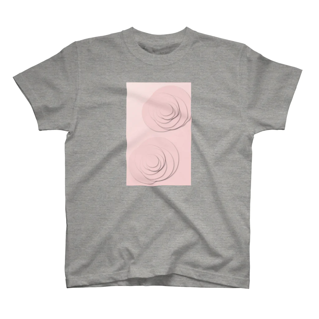 11UCOのCircles  -rose- スタンダードTシャツ