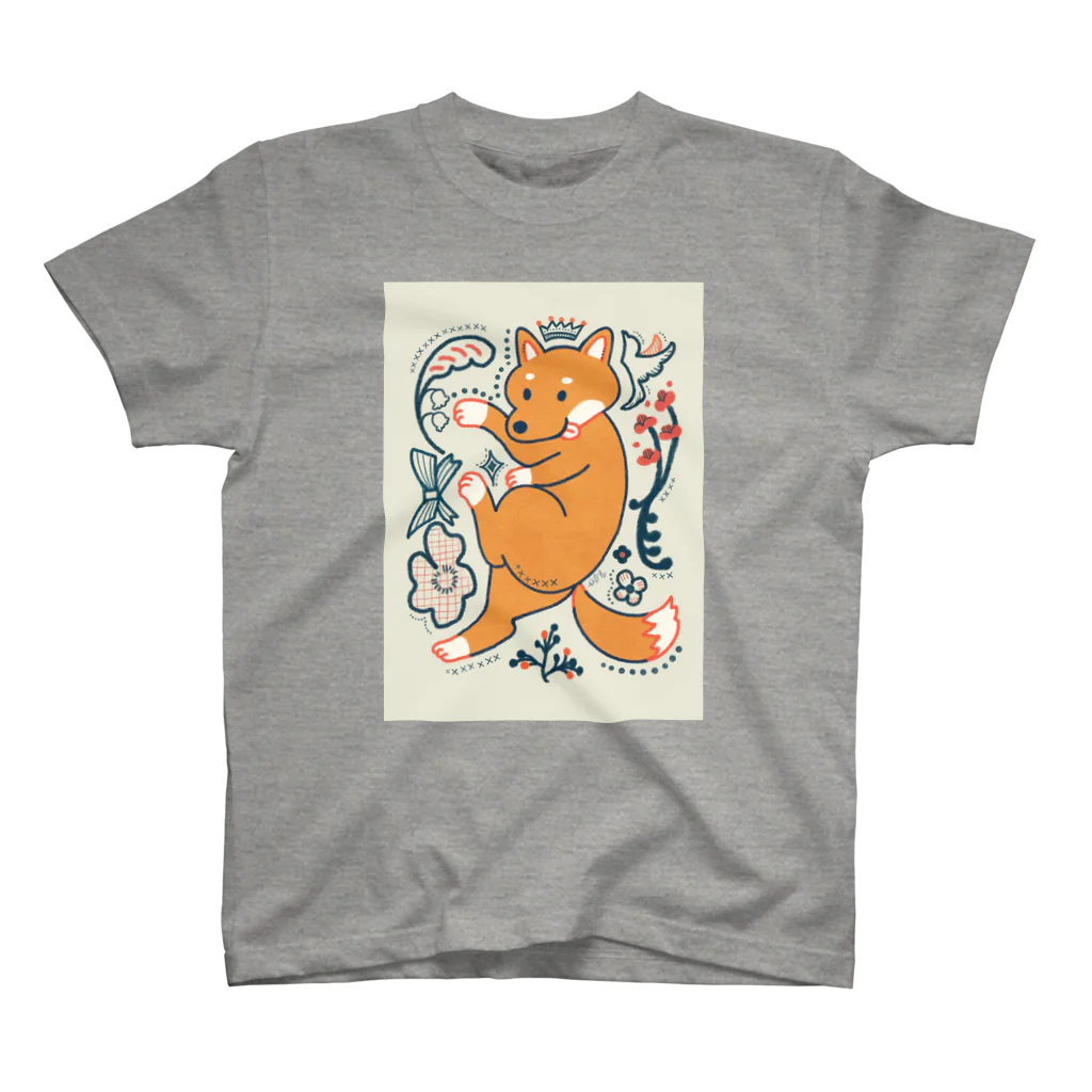 うずら舎の芝わんわん Regular Fit T-Shirt