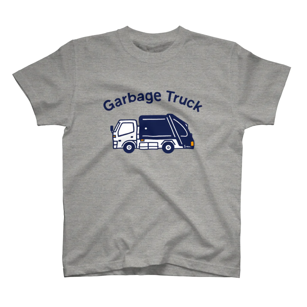 さはらそのこ｜イラストレーターの清掃車　Garbage Truck Regular Fit T-Shirt