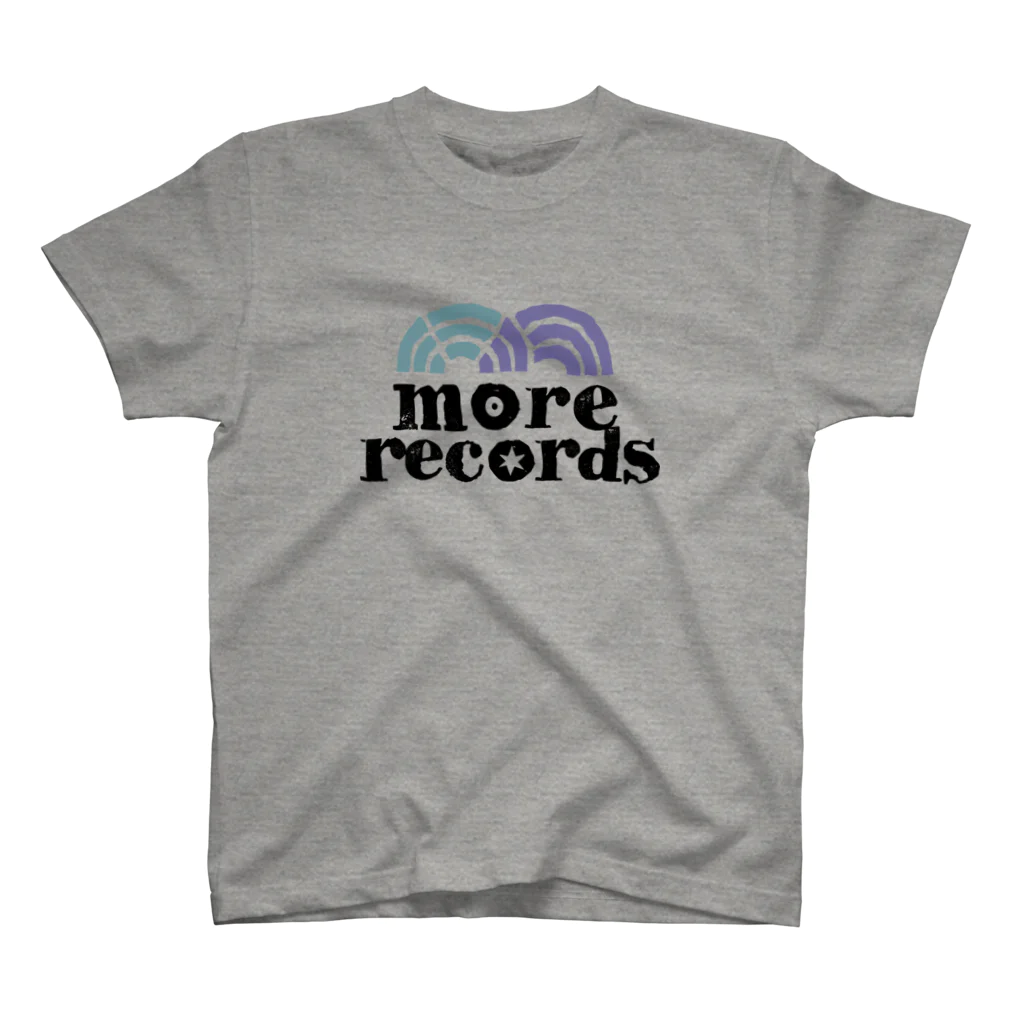 more recordsのモアレコロゴ スタンダードTシャツ