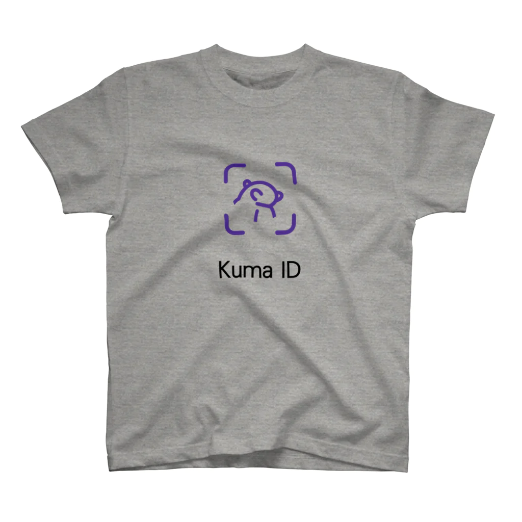 grandeviolaDESIGNのFaceID顔認証ならぬ熊認証！！！ Regular Fit T-Shirt
