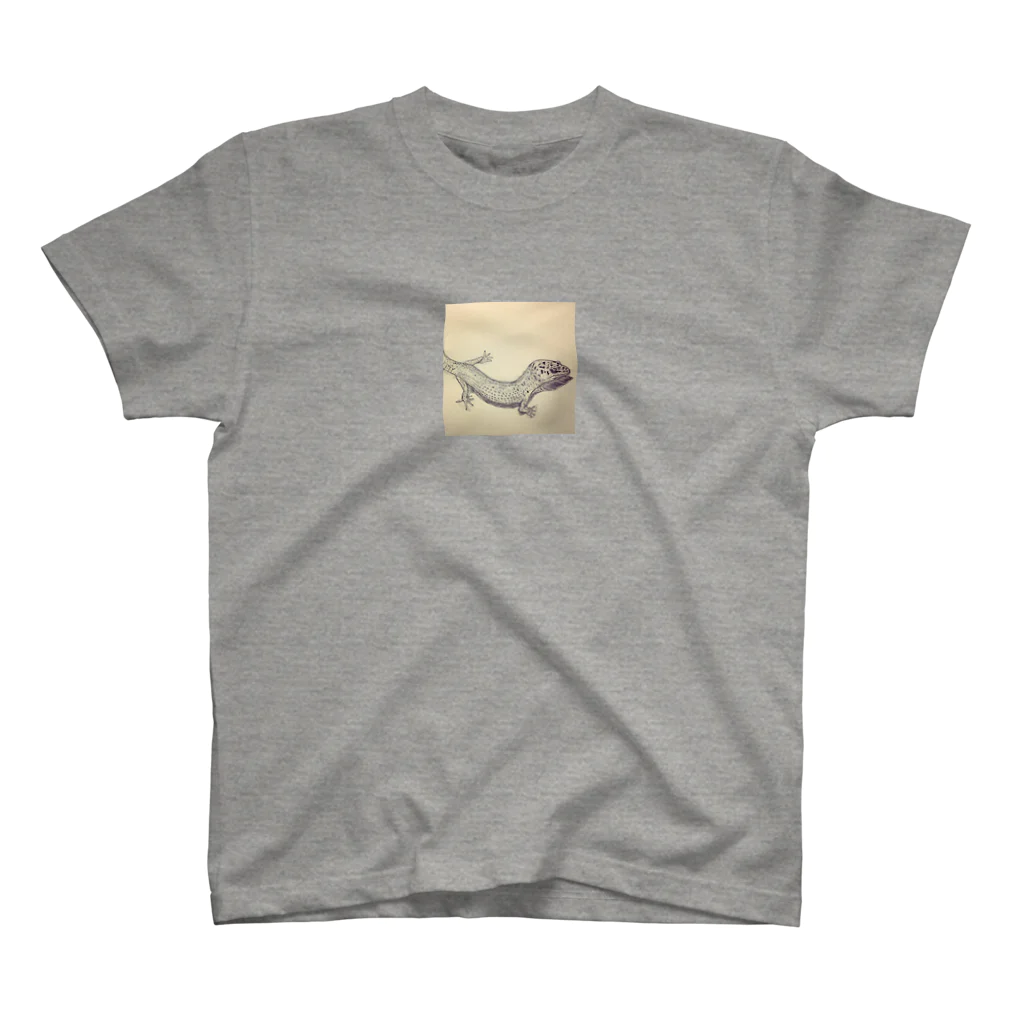 loiteronthewayのヒョウモントカゲモドキ Regular Fit T-Shirt